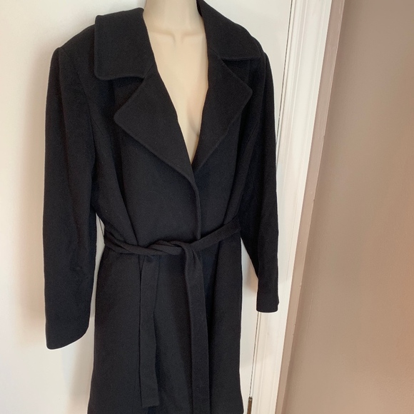 Fleurette | Jackets & Coats | Fleurette Wool And Cashmere Wrap Coat ...